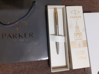 Ручка шариковая Parker Jоttеr Core Stainless Steel GT Москва в подарочной упаковке #9, Елена