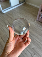 Акриловый шар для контактного жонглирования 70 мм прозрачный #8, Альбина Д.