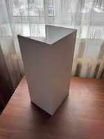 Декоративный металлический короб для кухонной вытяжки 420х200х170х мм, цвет белый 9003 #4, Станислав Б.