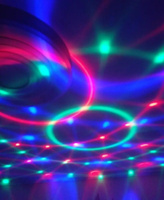 Светодиодный LED диско шар. RGB светильник с дистанционным управлением для вечеринки, С вакуумным патроном, С вакуумным патроном #6, Скоробогатов Д.
