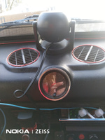 Автомобильные часы VST-7042V / температура - внутри и снаружи/ будильник / вольтметр / LED-подсветка #73, Олеся К.