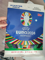 Стартовый набор EURO 2024 альбом и 24 наклейки #71, Марина