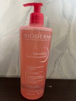 Bioderma Sensibio гель для умывания очищающий для нормальной и чувствительной кожи лица, 500 мл #72, Роза М.