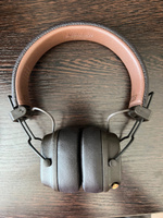 Marshall Наушники с микрофоном Marshall Major IV, Bluetooth, 3.5 мм, коричневый #5, Александр П.