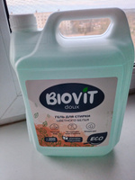 Гель для стирки цветного белья BIOVIT, жидкий концентрат на 200 стирок, 5 литров #80, Ирина Т.