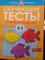 Обучающие тесты. Развиваем интеллект 2-3 года | Земцова Ольга Николаевна #1, Эльвира Г.