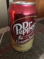 Газированный напиток Dr Pepper Cream Soda / Лимонад Доктор Пеппер Крем-Сода 355 мл 6 шт (США) #1, матковский максим