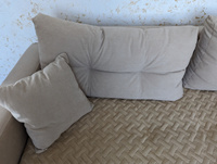 Прямой диван-кровать Мичиган 13 раскладной для гостиной мебель, механизм еврокнижка, опоры хром #8, Алиса Е.