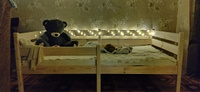 SleepBaby Кровать детская Sleep Baby,87х166х63 см, бежевый, светло-бежевый #66, Ник Фантом