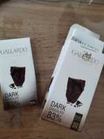 Gallardo Chocolate Шоколад горький 83% какао, 6шт х 80г #1, Валентина Н.