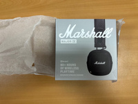 Marshall Наушники беспроводные с микрофоном Marshall Major IV, Bluetooth, 3.5 мм, черный #16, Илья З.