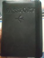 Обложка на паспорт мужская, чехол для паспорта с кармашками для документов, карт, авиабилетов #8, Baxrom A.