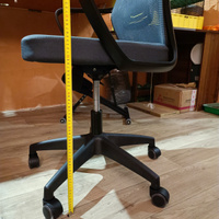Офисное кресло, кресло руководителя CHAIRMAN CH636, ткань/сетка, серый, черный пластик #2, Иоанн В.