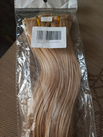 Накладные волосы, пряди на заколках-клипсах, 27/613 Тёплый блонд #149, Светлана Г.