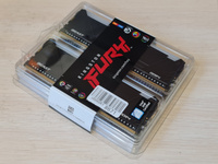 Kingston Fury Оперативная память Beast Black RGB DDR4 3200 МГц 4x32 ГБ (KF432C16BB2AK4/128) #5, Антон П.