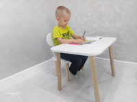 Детский стол и стул набор (Возраст 1-5 лет) Baby Room Комплект детской мебели столик и стульчик #1, Алла К.