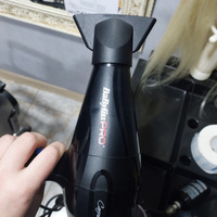 Насадка-концентратор BaByliss Pro BABBCLNE301 для профессиональных фенов, размер сопла 90х6 мм, посадочный диаметр 42 мм, крепление без защелок #1, Иразибат С.