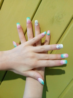 Накладные ногти Выбражулька "Единорожка" 12 шт, подарочный набор, для девочки #7, Светлана П.