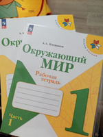 Окружающий мир. Рабочая тетрадь. 1 класс. Часть 1 и 2. Школа России. ФГОС 2024 Плешаков Андрей Анатольевич | Плешаков Андрей Анатольевич #6, Гульназ Ф.