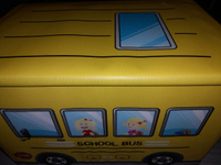 Корзина для хранения игрушек "Школьный автобус" 38х25х25 см #13, Альфия Ю.