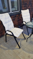 Кресло садовое Garden комплект 2 шт, стул садовый, для дома, для дачи и сада, каркас металл, Ами мебель #7, Людмила О.