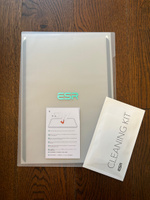 Магнитная защитная пленка для работы со стилусом (имитация бумажного листа) ESR Paper-Feel Magnetic для iPad Pro 11 2022/2021/2020/2018 и iPad Air 5 2022/Air 4 2020 - с черной рамкой #3, Юлия Т.