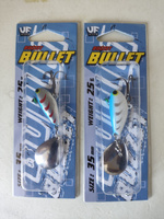 Набор для рыбалки Тейл-Спиннеры Uf-Studio Buzzet Bullet 25g #Herring (2 шт.) #9, Рустем