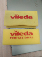 Губки Vileda Professional средней жесткости, комплект 10 шт, цвет желтый/зеленый, размер 15х7см. #35, Марат К.