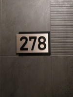 Цифры на дверь, табличка с номером 278 #20, Ирина Ц.