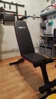 Скамья силовая универсальная UNIX Fit BENCH 110 складная, регулируемая, нагрузка на скамью до 240 кг, 136 x 43 x 35-113 см. UNIXFIT #39, Евгения П.