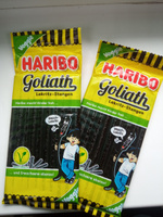 Мармелад жевательный Haribo Goliath Lakritz-Stangen 2шт по 125гр Германия / Харибо лакрица жевательный мармелад с лакрицей #69, Александра