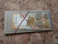 Все новинки ЦБ РФ для обращения 2023 года от 1 до 100 рублей (всего 4 монеты и 3 банкноты UNC) #3, RUSLAN Р.