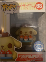 Фигурка Funko POP! Hello Kitty And Friends Pompompurin with Tray (Exc)/ Фанко ПОП по мотивам мультсериалов Hello Kitty #22, Полина К.