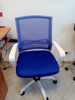 Guocai Офисное кресло Кресло компьютерное, в офис, синий #2, Иван С.