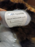 Мохер Пряжа для вязания Lana Gatto Silk Mohair Lux / 2 мотка по 25 грамм #9, Светлана Т.