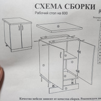 REGENT style Кухонный модуль напольный 60х60х82.8 см #22, Елена А.