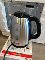 Электрический чайник Tefal Express KI230D30, нержавеющая сталь, 1,7л #30, Алёна Ш.