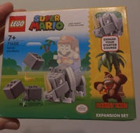 Конструктор LEGO Super Mario Дополнительный набор Носорог Рэмби, 106 деталей, 7+, 71420 #34, Татьяна П.