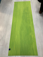 Каучуковый коврик для фитнеса и йоги Manduka eKO lite 180*61*0,4 см - Matcha Marble #21, Анна