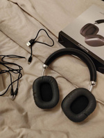 WALFORT Наушники беспроводные с микрофоном, 3.5 мм, USB Type-C, белый, бежевый #8, Юлия С.