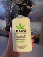 Hempz Молочко для тела увлажняющее Зеленый чай и груша Exotic Green Tea and Asian Pear Herbal Moisturizer 500 мл #30, Любовь В.