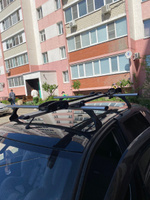 Велокрепление Inter алюминиевое с ЗАМКОМ багажник для перевозки велосипеда на крыше автомобиля #8, Андрей П.