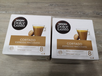 Кофе в капсулах Nescafe DOLCE GUSTO Caramel Latte Macchiato (Латте Макиато Карамель) 32 капсулы (16х2) #100, Нина Ц.