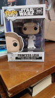 Фигурка Funko POP! Bobble Star Wars Ep 4 ANH Princess Leia (595) 67535 / Фигурка Фанко ПОП! по мотивам франшизы "Звездные войны", Лея Органа #5, Юрий П.