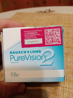 Контактные линзы плановой замены PureVision 2 HD, 6 шт. R: 8.6, D: -2.25 #27, Дмитрий М.