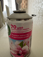 Сменный баллон для освежителя воздуха AirWick Freshmatic "магнолия и цветущая вишня", 250 мл, 3 шт (750 мл) #21, Татьяна Т.