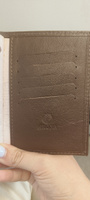 Обложка на паспорт кожаная с отделениями для карты #2, Лиана Д.