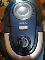 Пылесос Ginzzu VS444 синий, 2400Вт c моющимся HEPA фильтром и регулятором мощности #137, Лилия С.