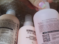 RICHE Пептидный набор для окрашенных волос Color R-PLEX: Профессиональный шампунь, Маска - бальзам для волос с кератином и Термозащитный крем - спрей #3, Ирина М.
