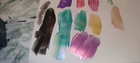 Набор художественных акриловых красок WiMi с эффектом хамелеон в баночках, товары для творчества, 60 мл, 10 цветов #42, Дарья К.